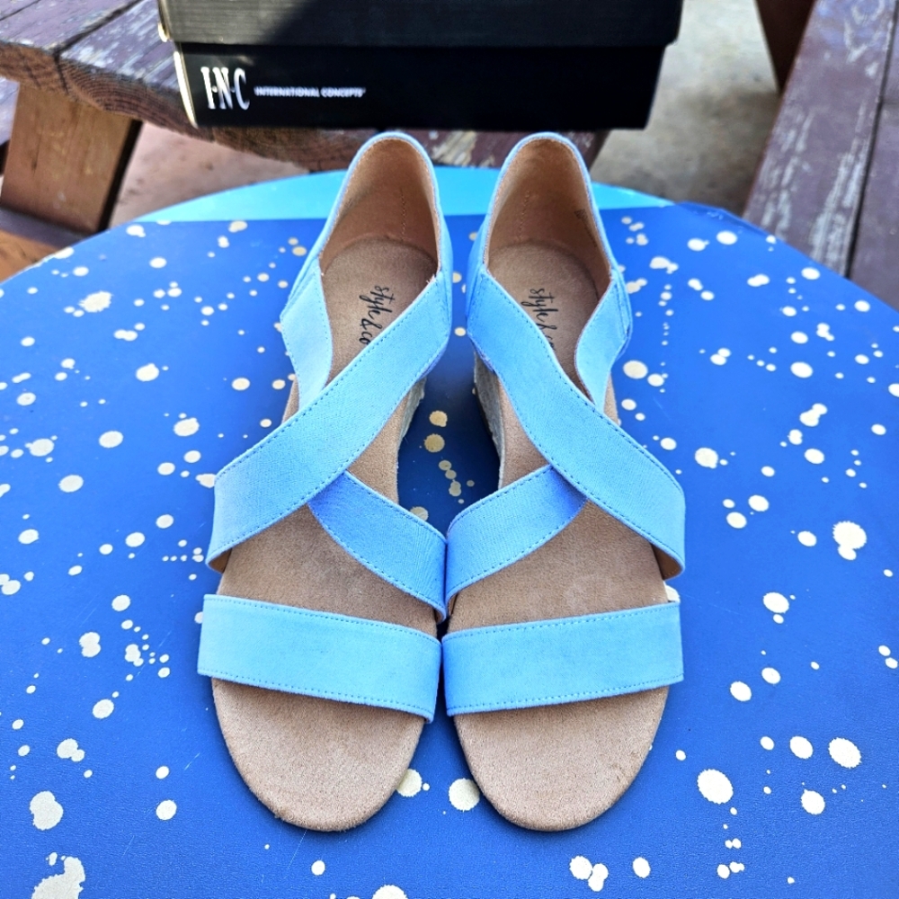 Style & Co Women's Platform Sandals Size 8M - Picture 3 of 15